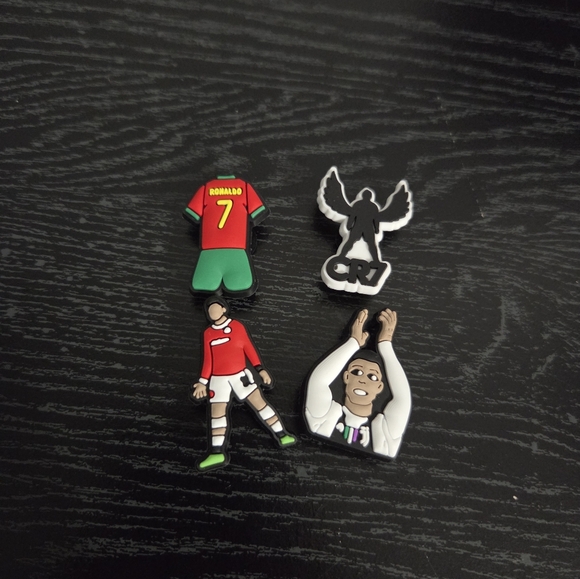 Cristiano Ronaldo Jibbitz Charms For Crocs Portugal - Picture 1 of 1